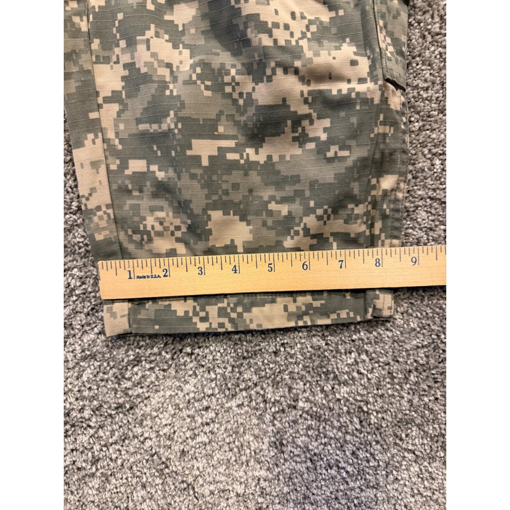 UNICOR Cargo Pants Mens Medium Reg Camo Army Combat Uniform ACU Digital Ripstop - Picture 8 of 9